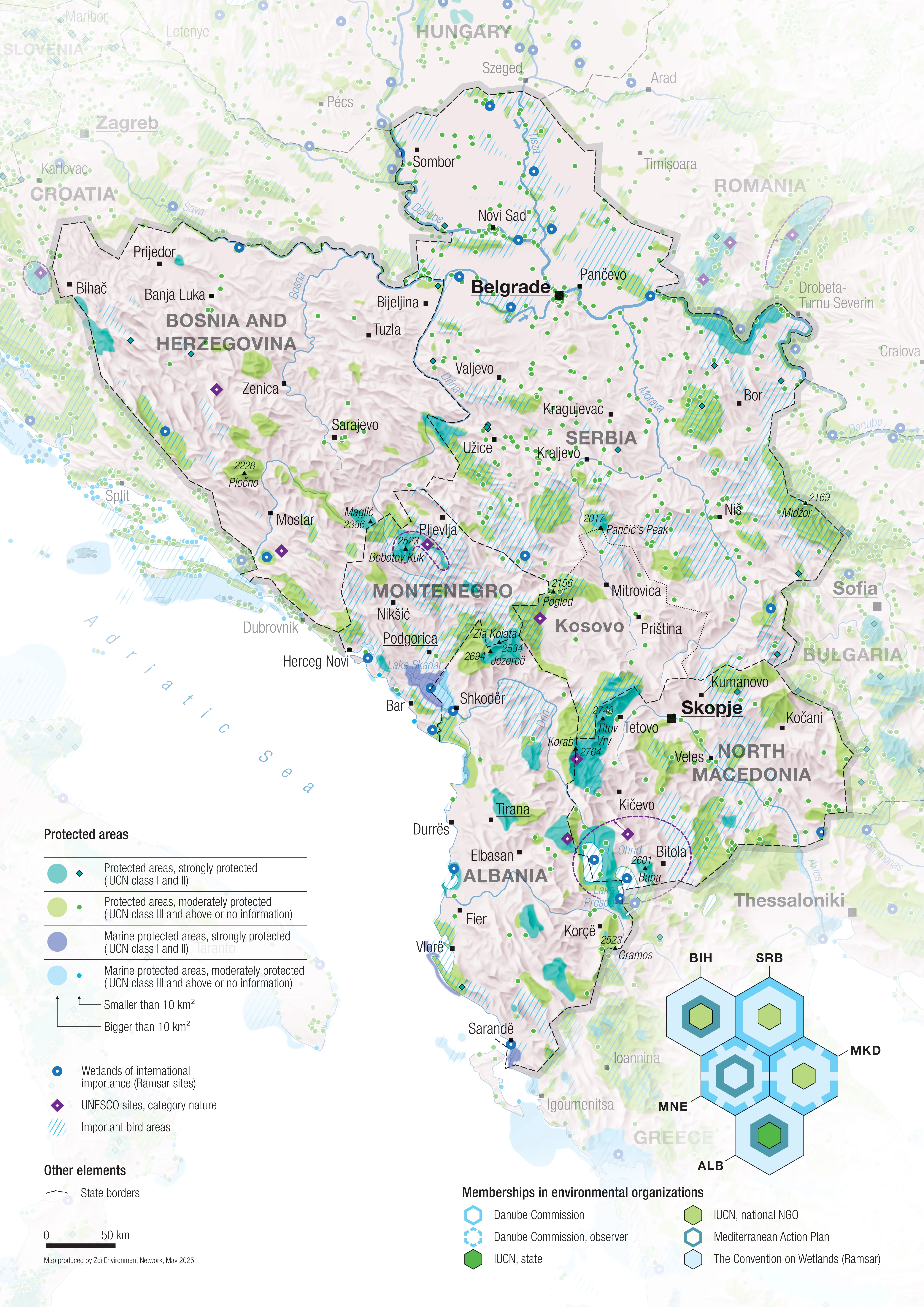 Western Balkans: Protected Areas